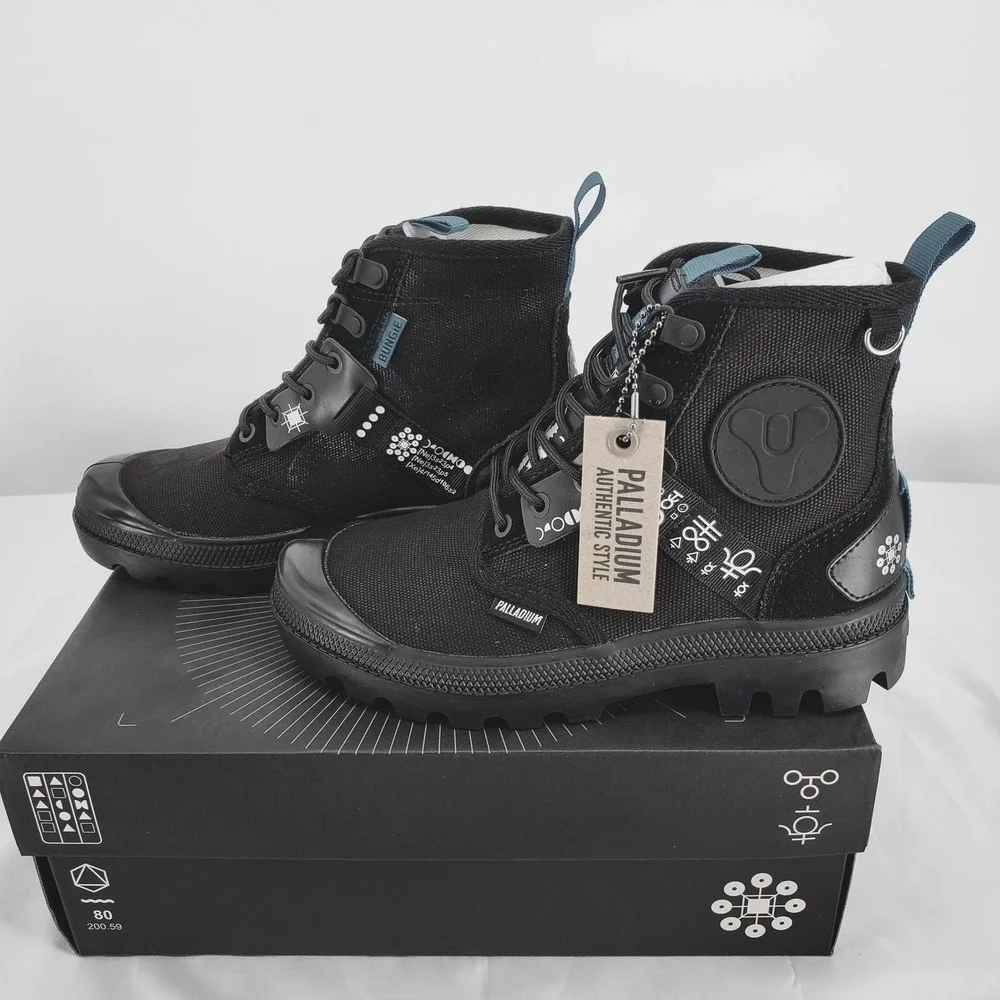 Palladium Destiny X Pampa Witch Queen Black Boots Men 4 Women 5.5‎ Bungie